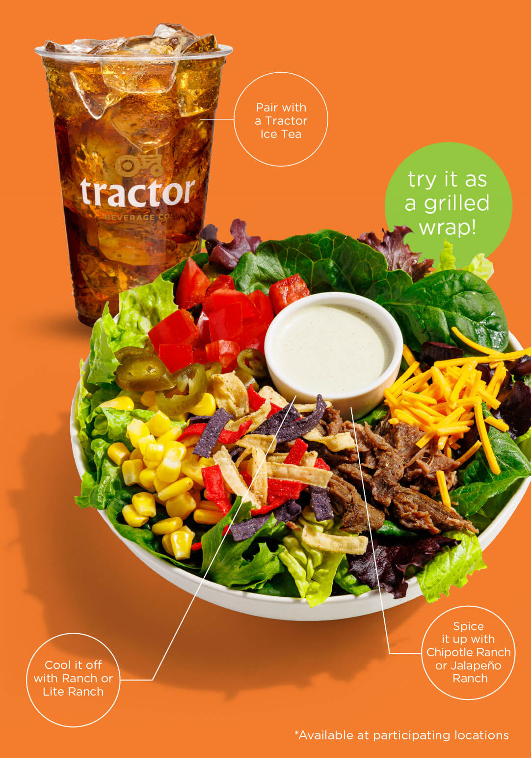 Braised Beef Taco Salad